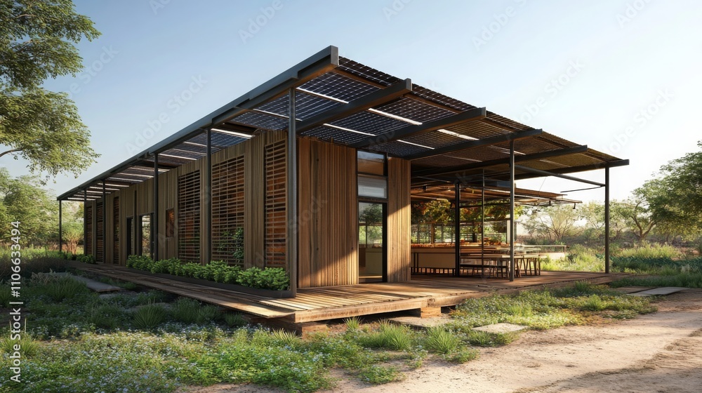 This property features a contemporary design with wooden siding and expansive outdoor spaces. Surrounded by greenery, it offers a bright, inviting atmosphere ideal for relaxation and entertainment. This property features a contemporary design with wooden siding and expansive outdoor spaces. Surrounded by greenery, it offers a bright, inviting atmosphere ideal for relaxation and entertainment.