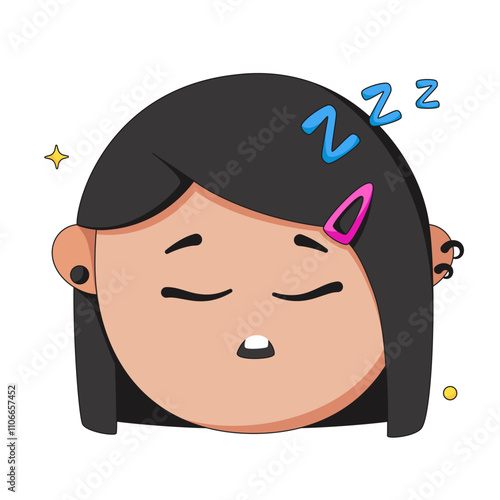 Sleeping face