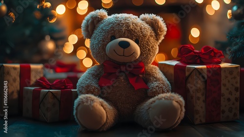 Wallpaper Mural Santa's Bear Torontodigital.ca