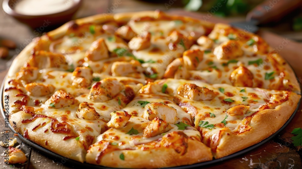 Fiery Chicken Pizza Fiery Chicken Pizza