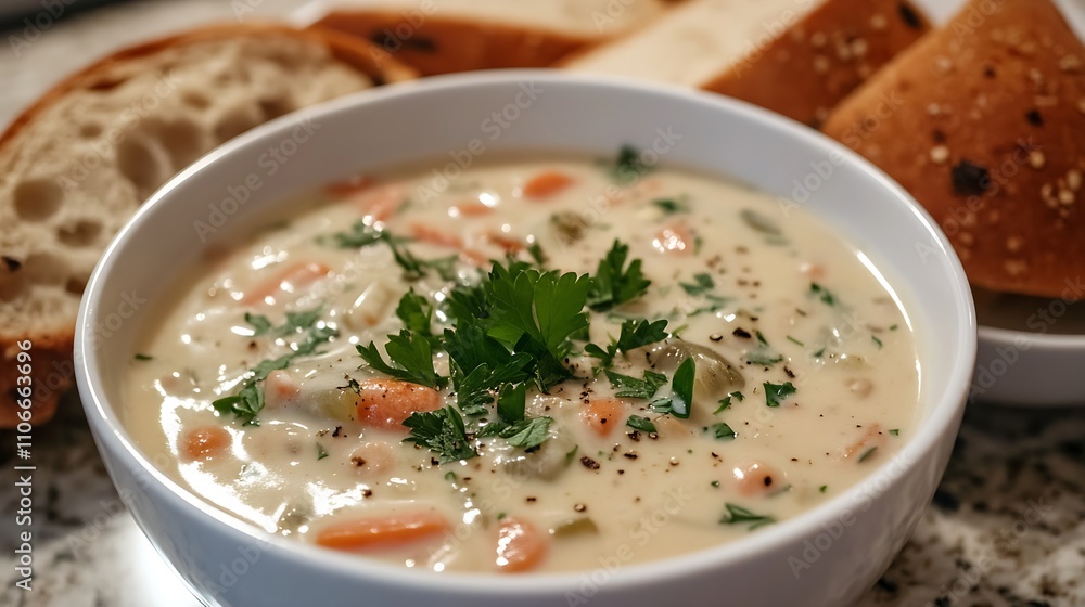 Roasted Vegetable Soup with Fresh Herbs Roasted Vegetable Soup with Fresh Herbs