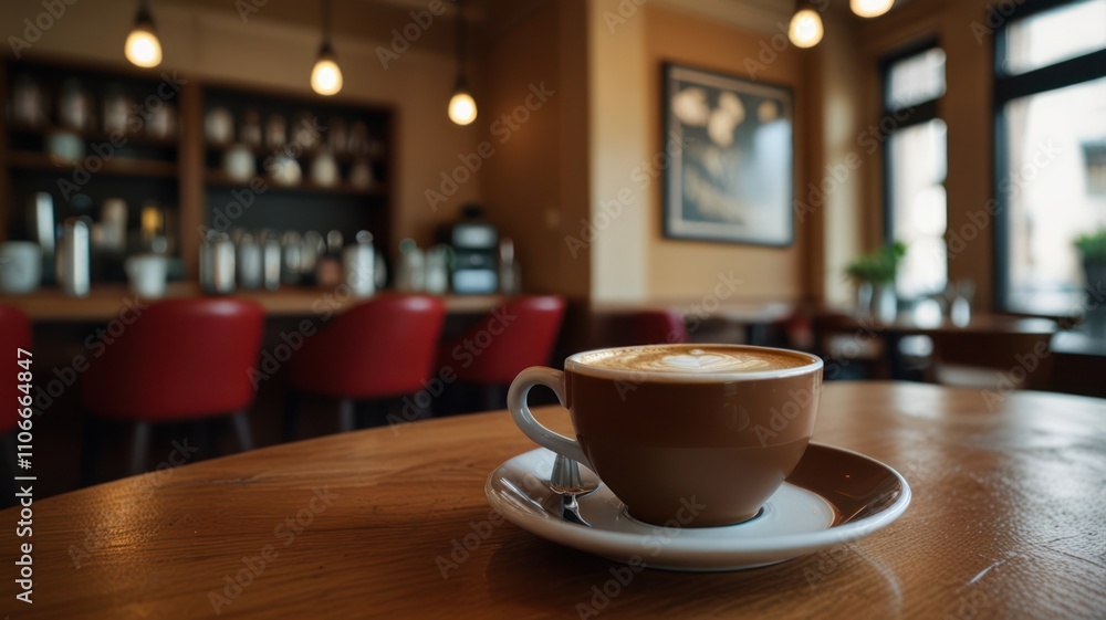 Fototapeta premium Cozy Cafe Interior