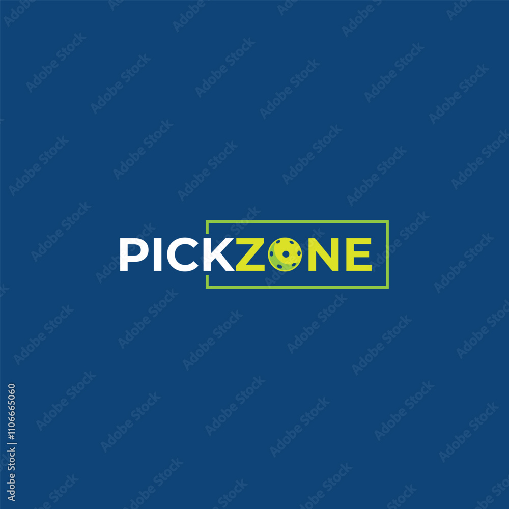 Vector Illustration pickleball zone court Vector Illustration pickleball zone court
