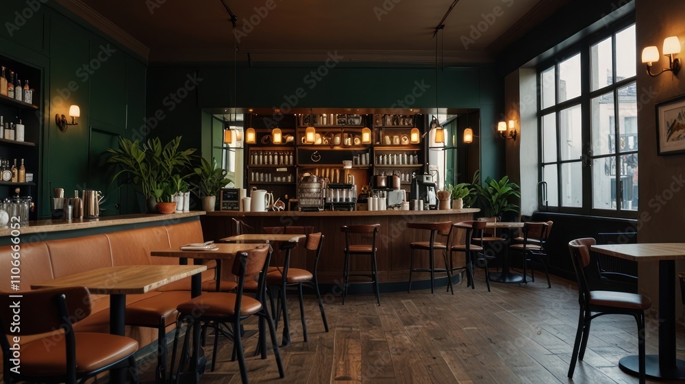 Cozy Cafe Interior Cozy Cafe Interior