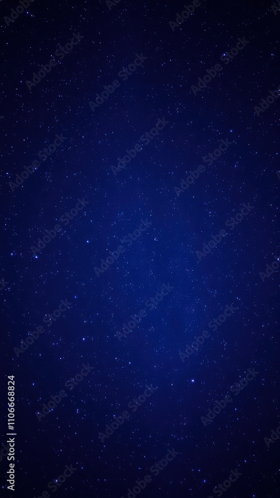 Fototapeta premium The stars are scattered across the night sky like diamonds against a velvet blackness, cosmic landscape, twinkle lights, galaxy, astronomy, night sky