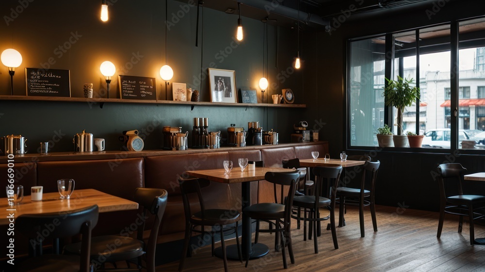 Cozy Cafe Interior