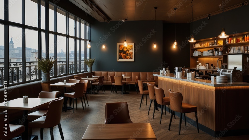 Cozy Cafe Interior Cozy Cafe Interior