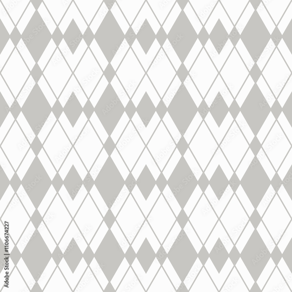 Fototapeta premium geometric seamless pattern in gray color for textile, carpet, wallpaper and fabric 