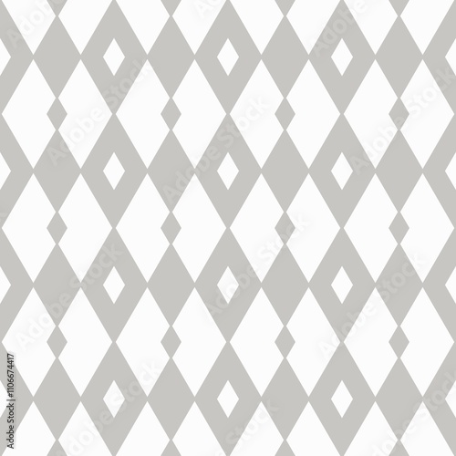 geometric seamless pattern in gray color for textile, carpet, wallpaper and fabric	
