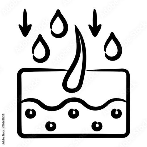 Skin Hydration Icon