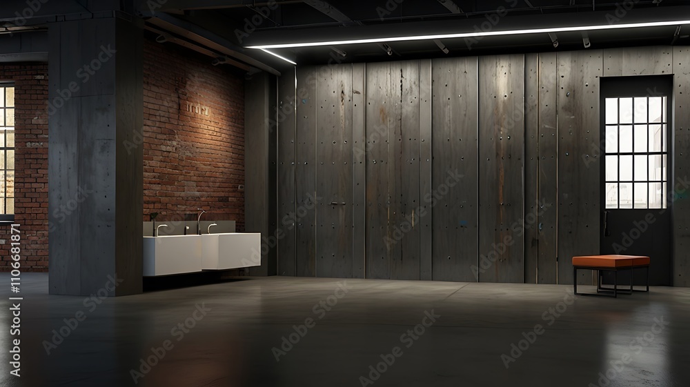 Modern exposed brick wall with uniform, smooth bricks in soft gray and beige tones, ideal for contemporary and minimalist visuals Modern exposed brick wall with uniform, smooth bricks in soft gray and beige tones, ideal for contemporary and minimalist visuals