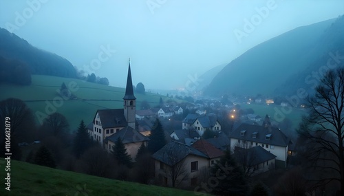 Wallpaper Mural Foggy Nature Scenes, Misty Forests, Mountains, Lakes, and Serene Landscapes Torontodigital.ca