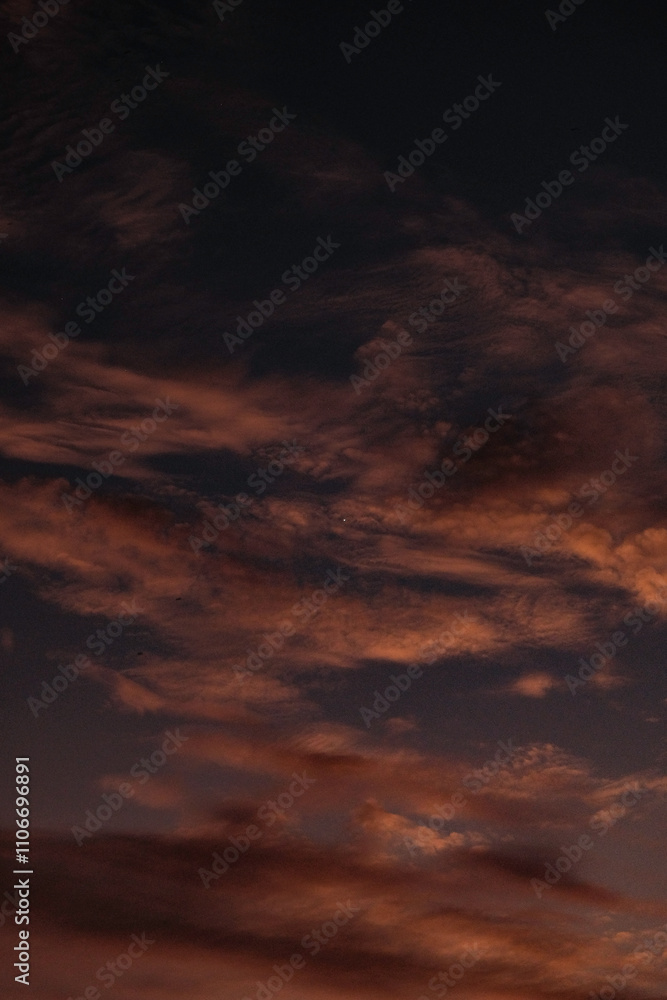 One bright star in sunset sky. One bright star in sunset sky.