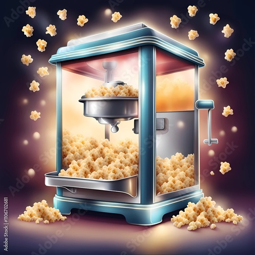 Sweet popcorn in a white bowl, a healthy and delicious snack