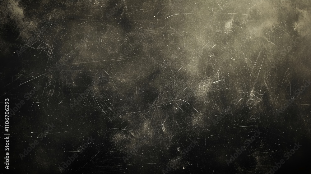 A dark, aged chalkboard background evokes nostalgia with textures and faded stains.