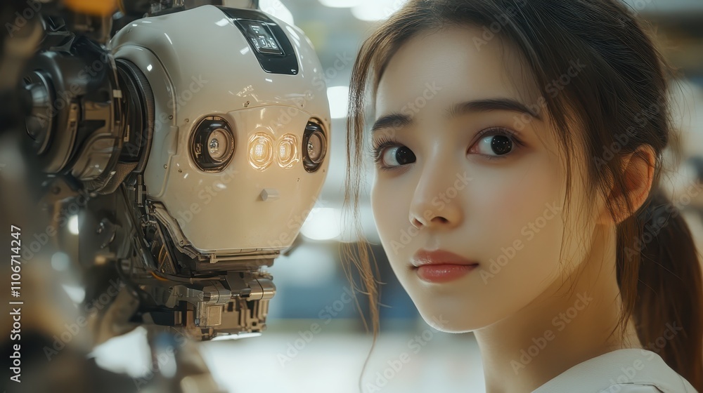 Fototapeta premium AI specialists integrating predictive analytics into business operations