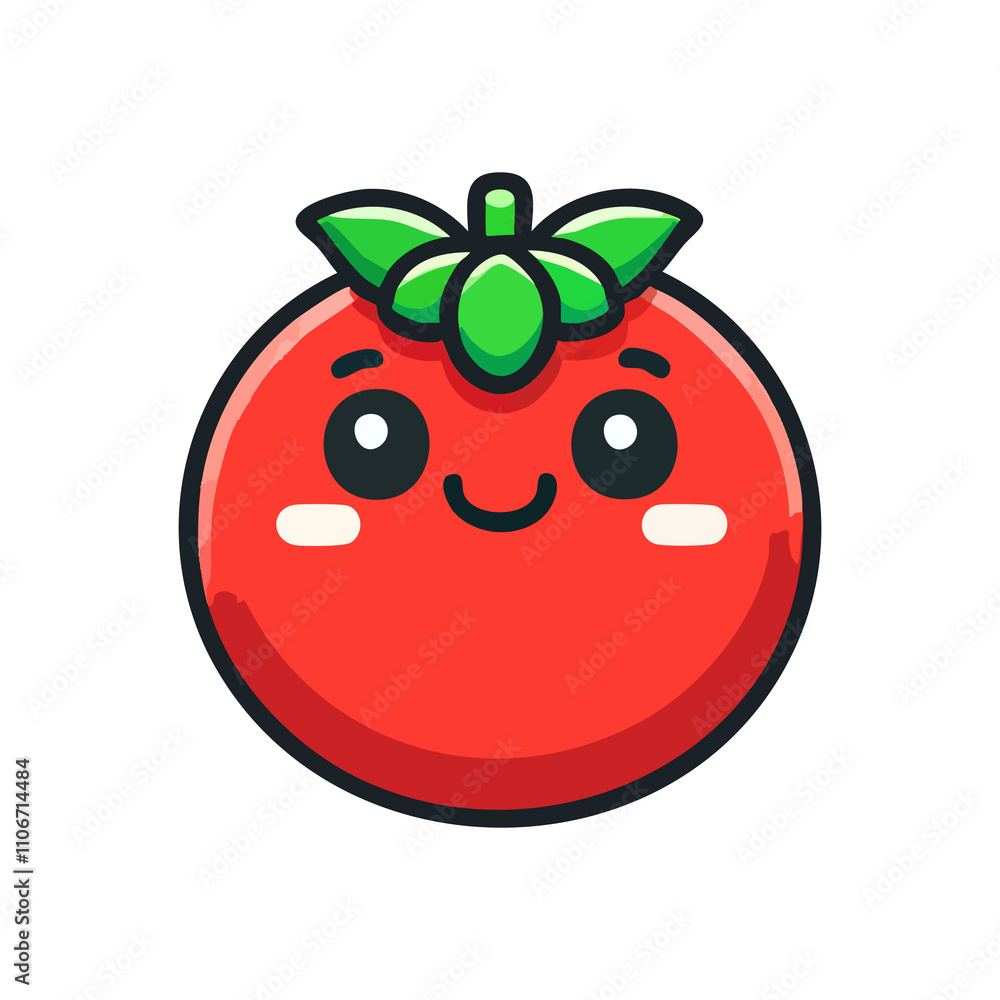 cute cartoon charcter tomato cute cartoon charcter tomato