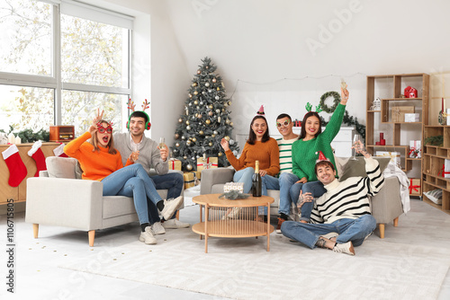 Group of young people with ...