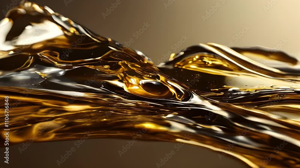 abstract liquid. wave background. gold background. gold texture. Lava ...