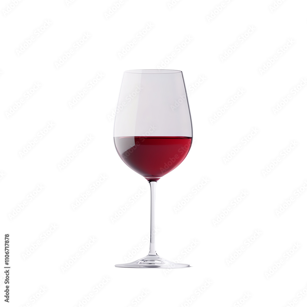 A wine glass filled with deep red wine, showcasing its elegant shape and color. A wine glass filled with deep red wine, showcasing its elegant shape and color.