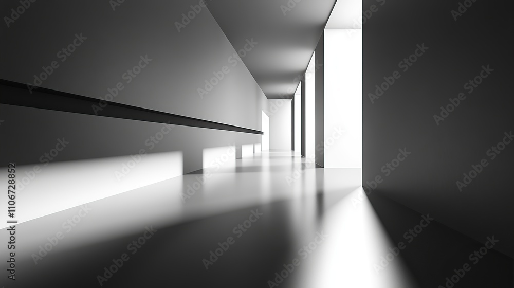abstract black and white background light and shadow casting abstract black and white background light and shadow casting