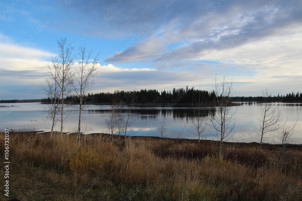 October On The Lake, Elk Island National Park, Alberta October On The Lake, Elk Island National Park, Alberta