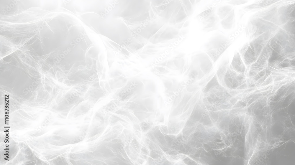 Fototapeta premium A soft, ethereal swirl of white smoke or mist against a light background.
