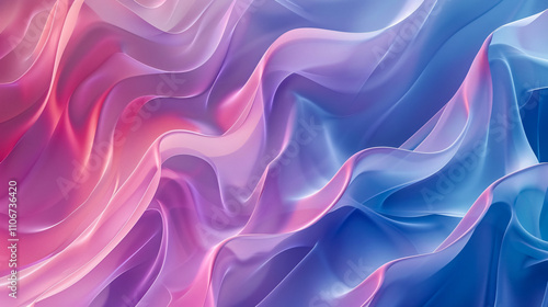 A 4K abstract gradient wave background.