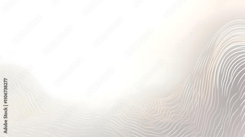 Abstract White Grey Wavy Lines Background Design Abstract White Grey Wavy Lines Background Design