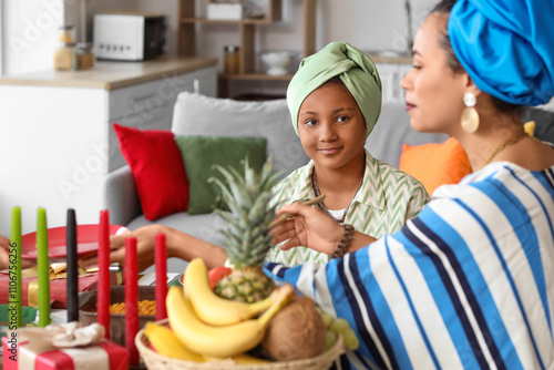 African-American girl with ...