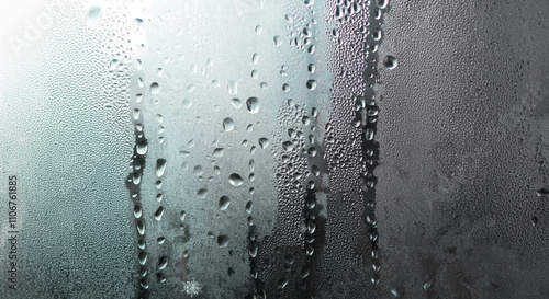 A detailed view of a glass ...