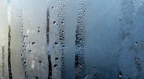 A detailed view of a glass ...