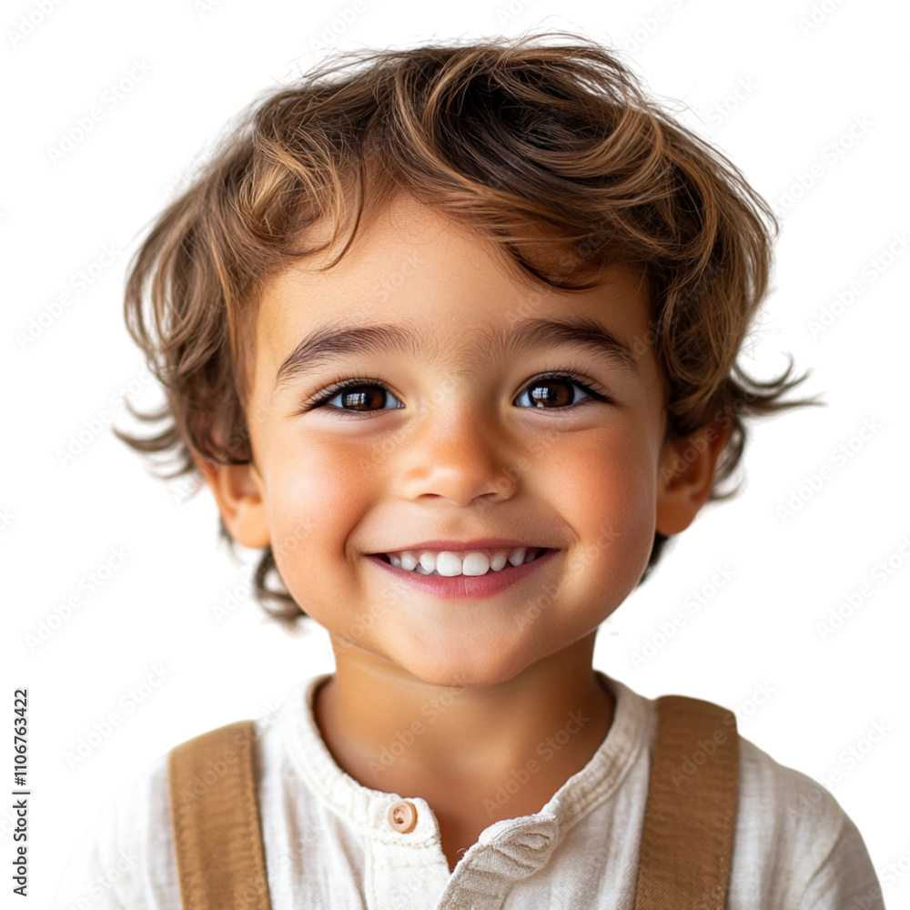 portrait of a smiling child isolated on transparent background portrait of a smiling child isolated on transparent background