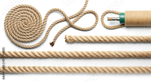 Multiple ropes in different...