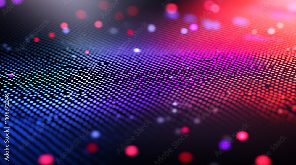 Vibrant digital dots in a colorful spectrum gradient forming abstract glowing patterns with pink, blue, and purple shades, symbolizing technology, innovation, and creative digital visuals Vibrant digital dots in a colorful spectrum gradient forming abstract glowing patterns with pink, blue, and purple shades, symbolizing technology, innovation, and creative digital visuals