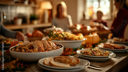 Thanksgiving Celebration with Family Dinner photo