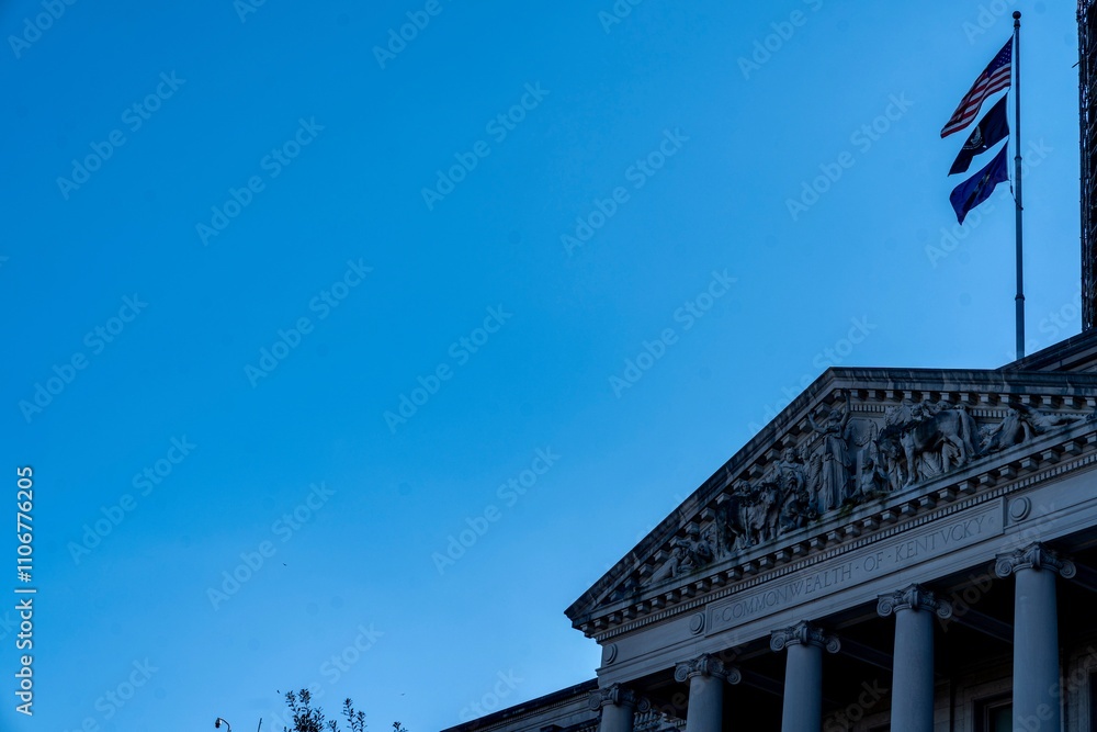 Kentucky State Capitol Building on a Sunny Day