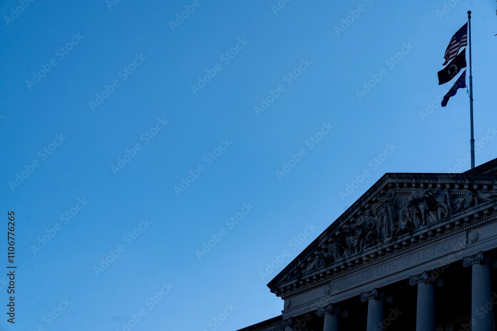 Kentucky State Capitol Building on a Sunny Day