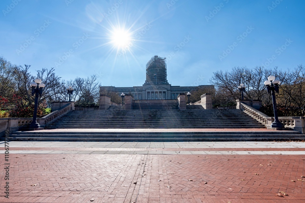Kentucky State Capitol Building on a Sunny Day