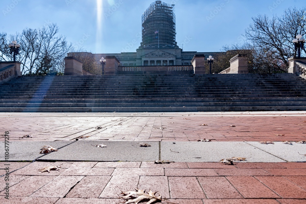 Kentucky State Capitol Building on a Sunny Day