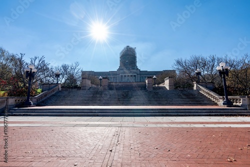 Obraz na płótnie Kentucky State Capitol Building on a Sunny Day w salonie