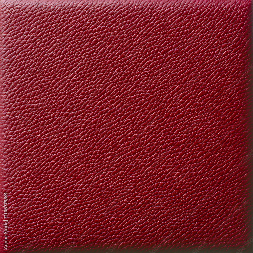 Fototapeta premium Textured Red Leather Surface for Fashion and Design Backgrounds