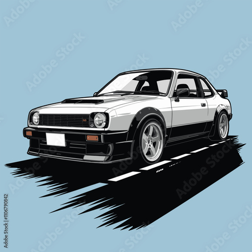 Car vector for logo, template, poster etc