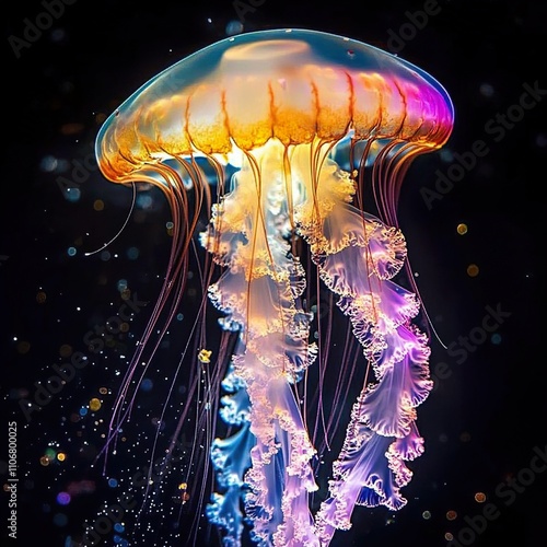 Mesmerizing Jellyfish: An Underwater Jewel photo