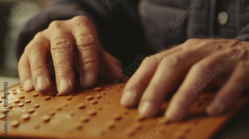 World Braille Day. reading for the blind