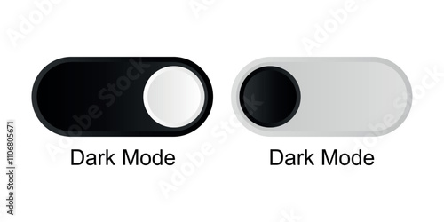 Dark mode button icon, light mode button