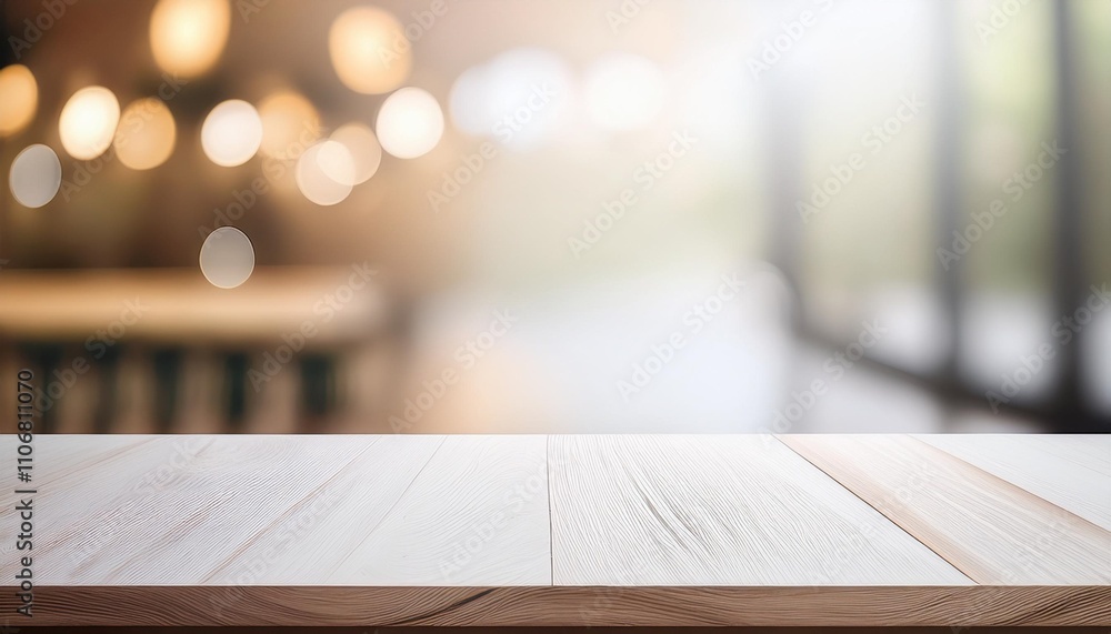Textured wooden table top with blurred background, for a sophisticated and elegant look Textured wooden table top with blurred background, for a sophisticated and elegant look
