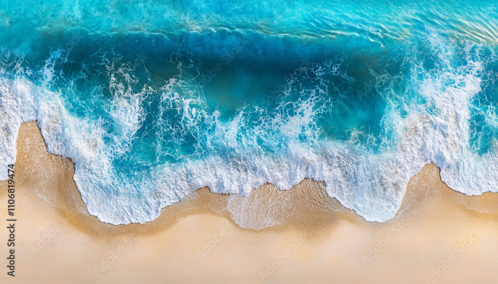 Obraz premium blue sea background