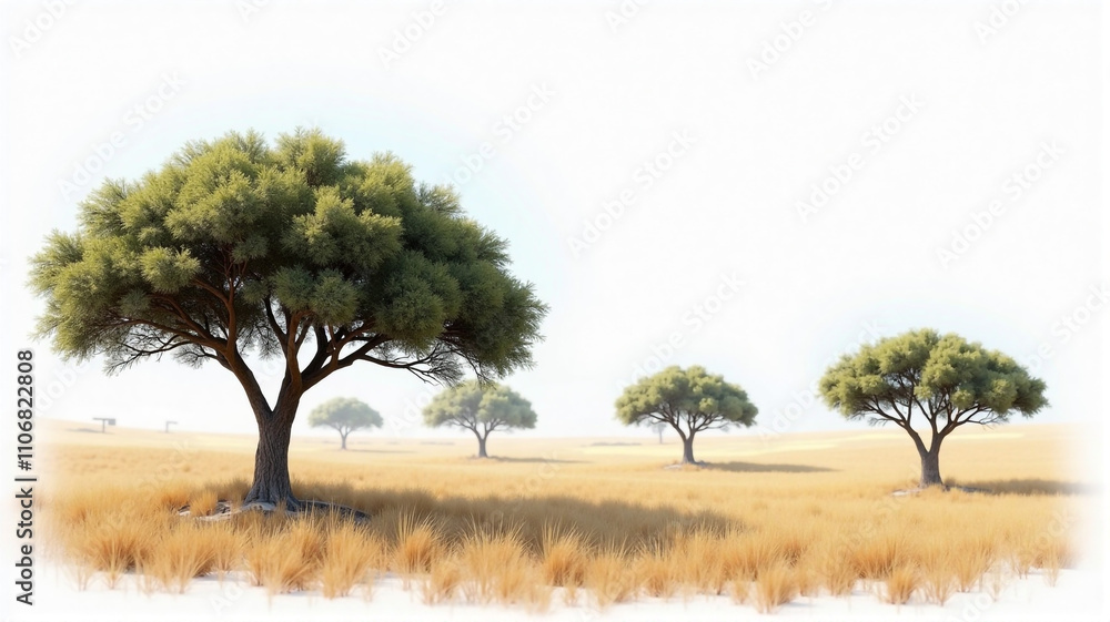 Obraz premium tree in the field