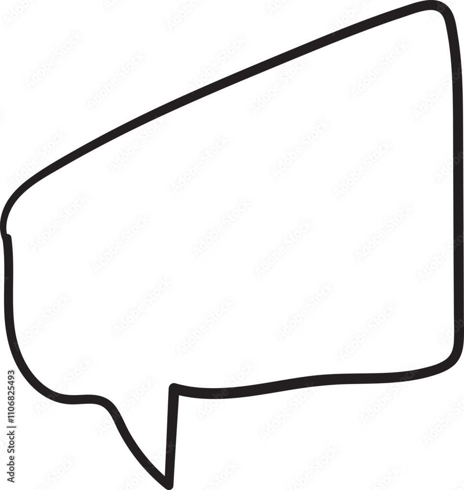 Obraz premium Speech Bubble, Dialog Balloon